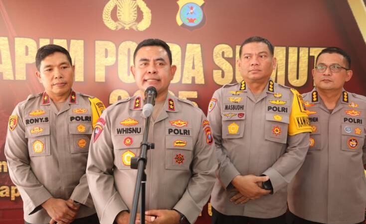 Kapolda Sumut Tekankan Kedekatan Polisi dengan Masyarakat dan Pemberantasan Kejahatan dalam Rapim 2025 