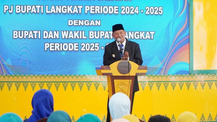 Pidato Perdana, Bupati Langkat Syah Afandin Ajak Seluruh Elemen Bersatu Membangun Daerah