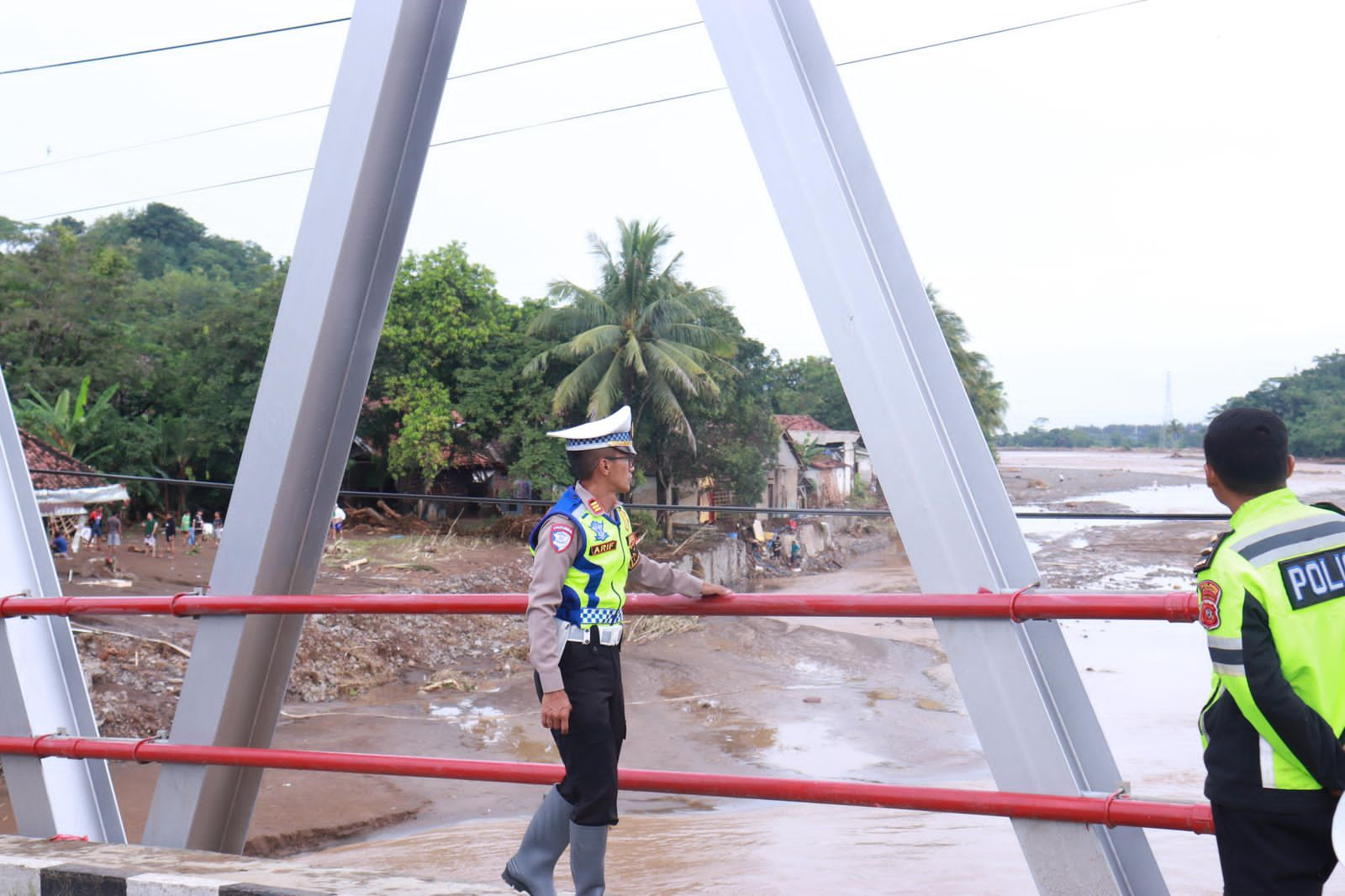 Kondisi Terkini Jembatan Cidadap Simpenan Kab. Sukabumi