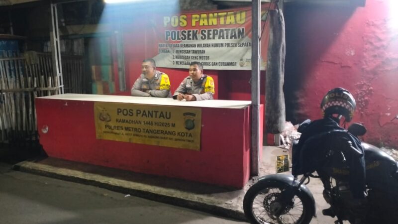 Kapolres Metro Tangerang Kota: 23 Pos Pantau Selama Ramadhan ,Efektif Cegah Tawuran