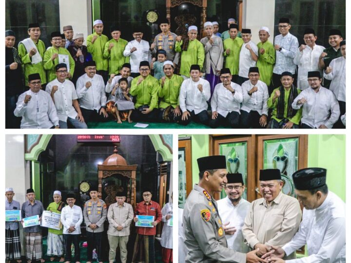 Kapolres Metro Tangerang Kota dan Walikota Tangerang ,Laksanakan Tarling Safari Ramadhan 1446 Hijriah 