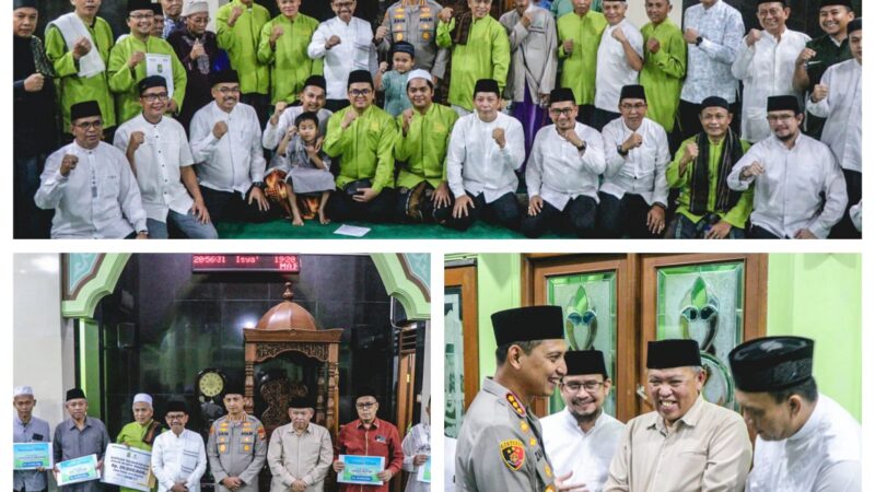 Kapolres Metro Tangerang Kota dan Walikota Tangerang ,Laksanakan Tarling Safari Ramadhan 1446 Hijriah 