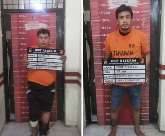 Hendak Kabur Saat Pengembangan, Polsek Medan Baru Tembak Pelaku Curanmor