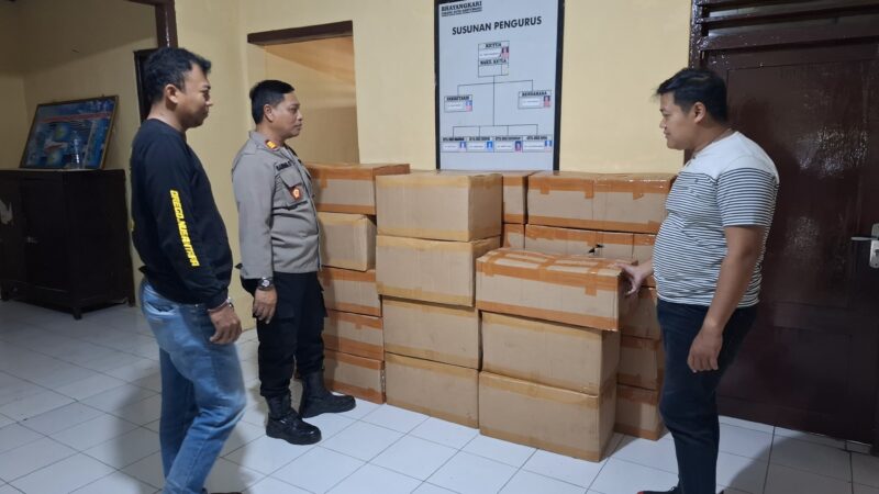 Polsek KPPP, Polresta Banyuwangi Gagalkan Penyelundupan Ribuan Botol Miras Ilegal di Banyuwangi