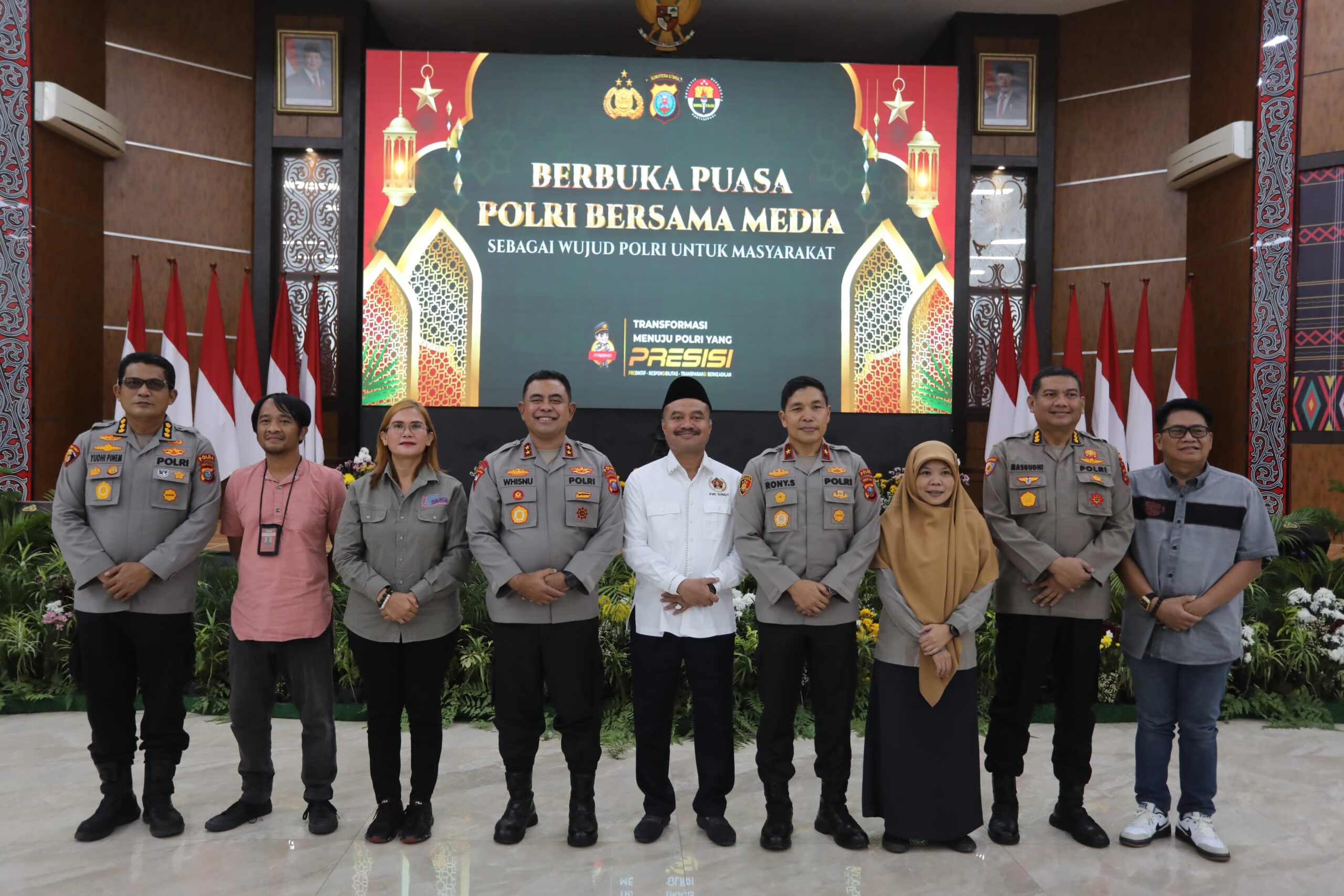 Polda Sumut Gelar Buka Puasa bersama Awak Media, Perkuat Sinergi Jaga Kamtibmas