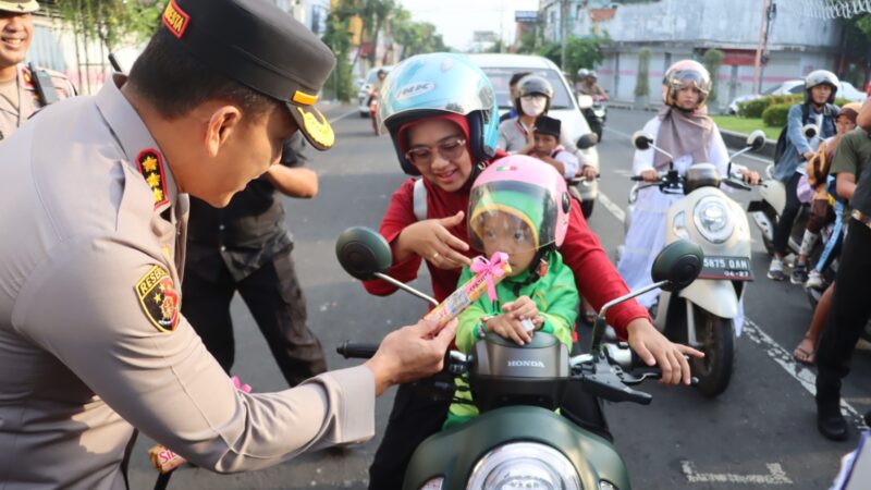 Kapolresta Banyuwangi Ajak Masyarakat Patuhi Aturan Lalu Lintas Saat Mudik Lebaran