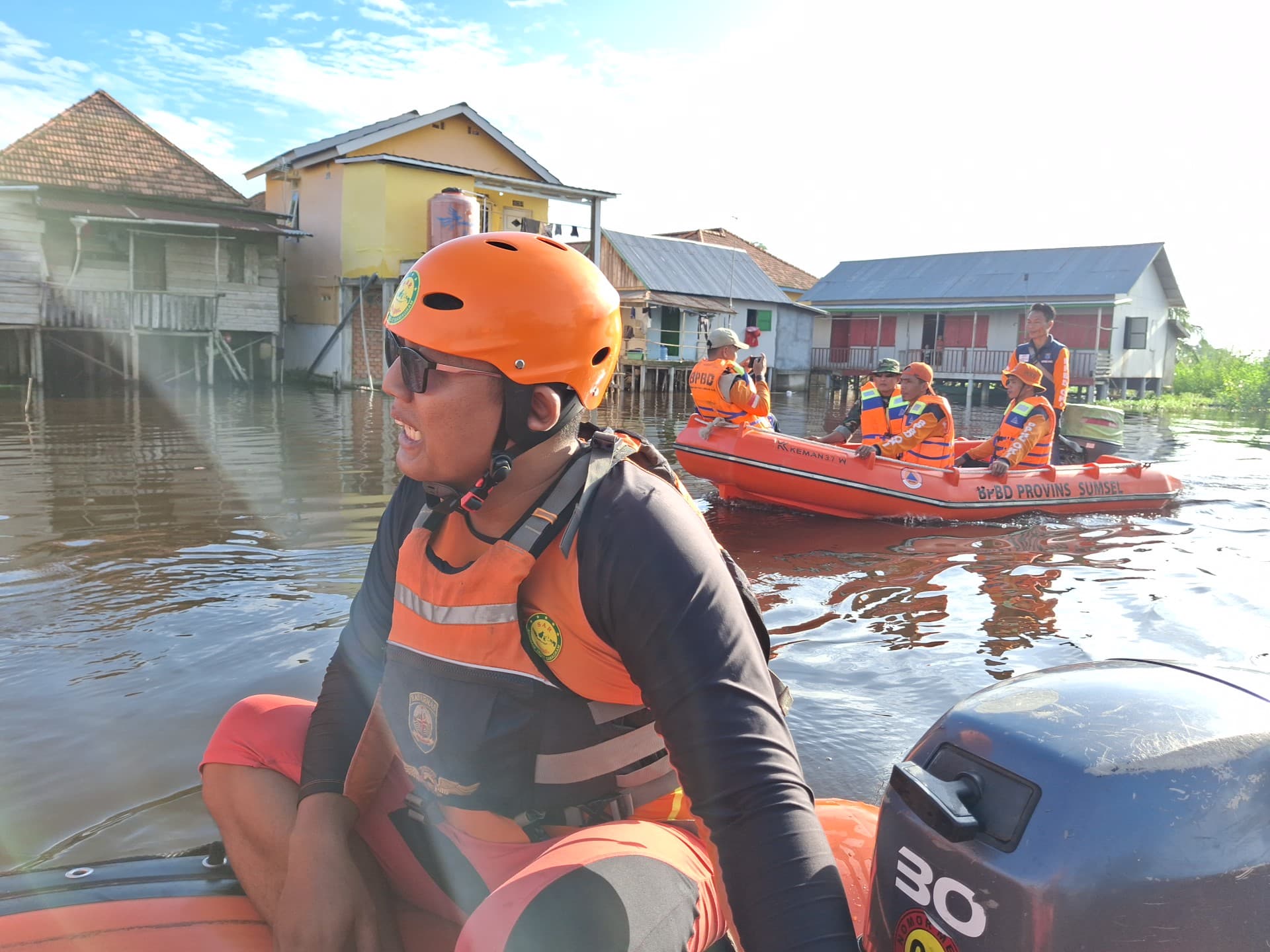 AKB Tenggelam di Sungai Komering, SAR Gercep Turunkan 2 SRU