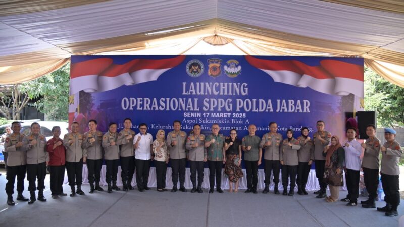 LAUNCHING SATUAN PELAYANAN PEMENUHAN GIZI POLRI DI SUKAMISKIN