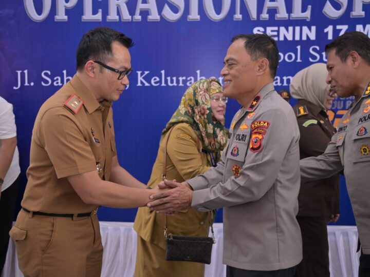 LAUNCHING SATUAN PELAYANAN PEMENUHAN GIZI POLRI DI SUKAMISKIN