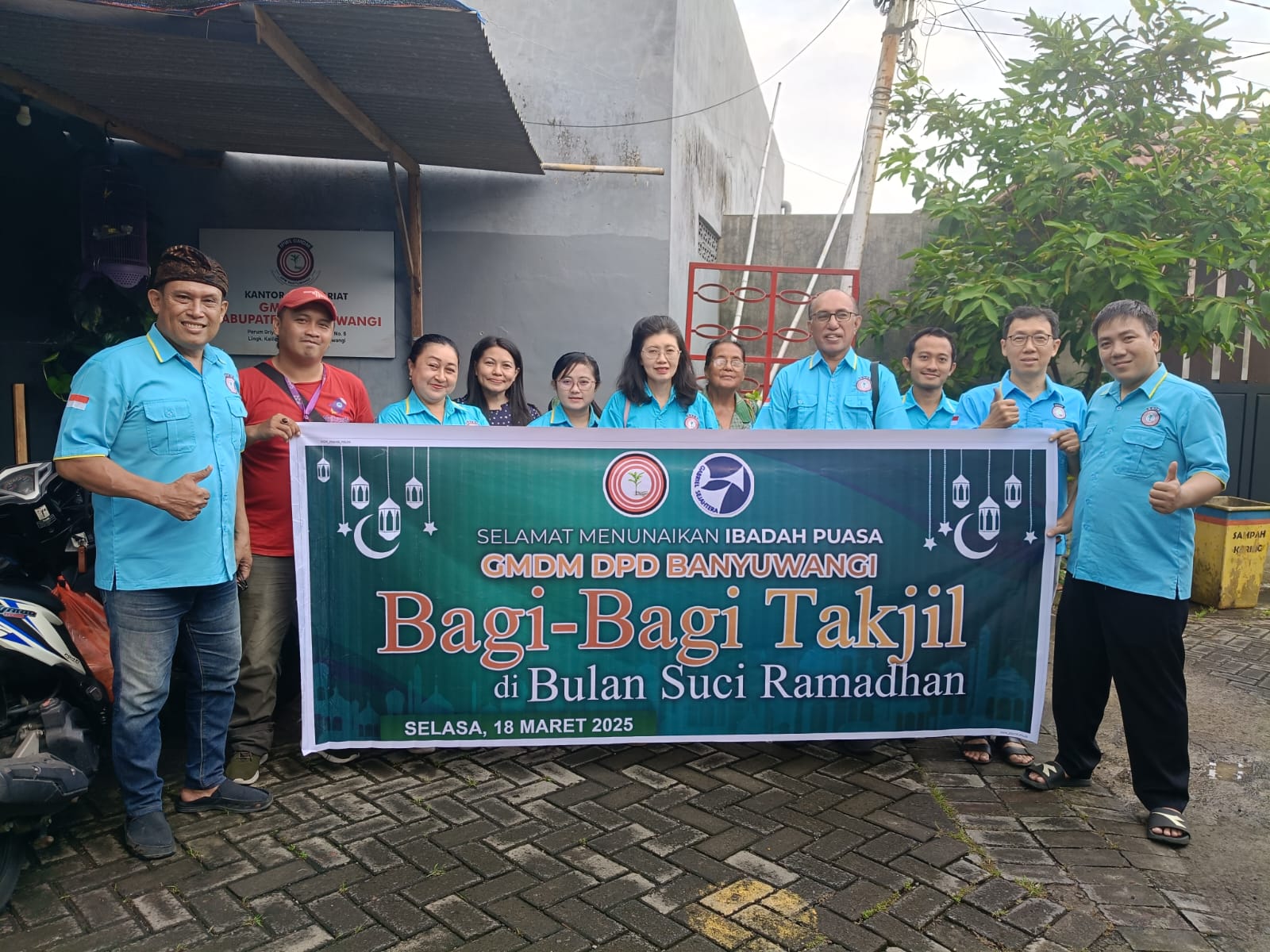 GMDM Banyuwangi Berbagi Takjil, Wujud Kepedulian dan Toleransi Antar Umat