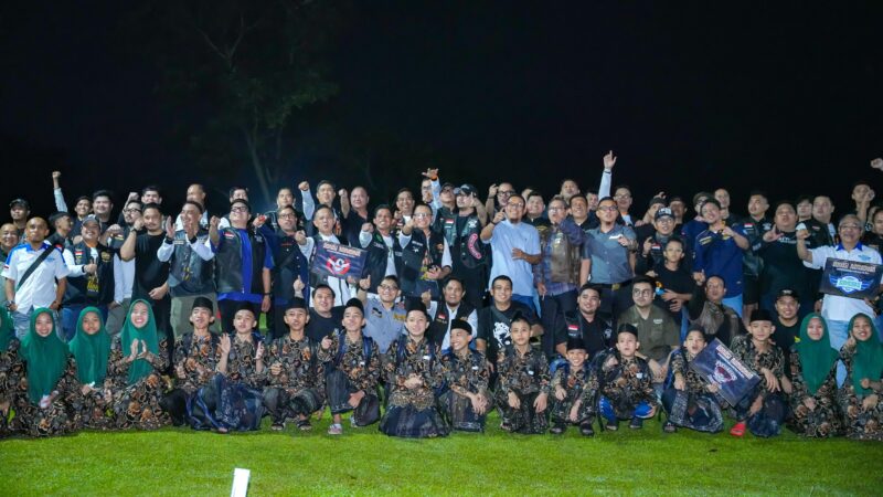 Bikers Palembang Gelar Baksos Kebersamaan Dengan Anak Yatim