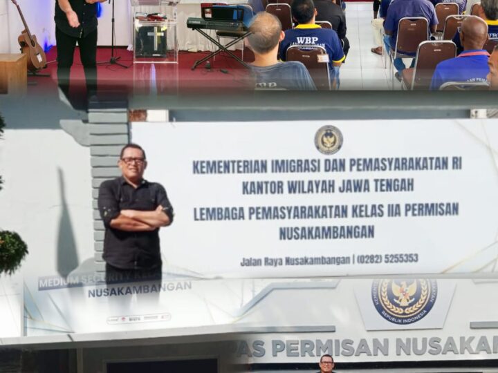 Pembinaan Rohani di Lapas Permisan: Pdt. Herman Sjahthi Ajak Warga Binaan Dekatkan Diri pada Tuhan