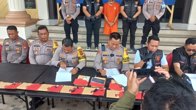 Polres Tanjab Barat ,Berhasil Ungkap Kasus Pencurian Kendaraan Bermotor 