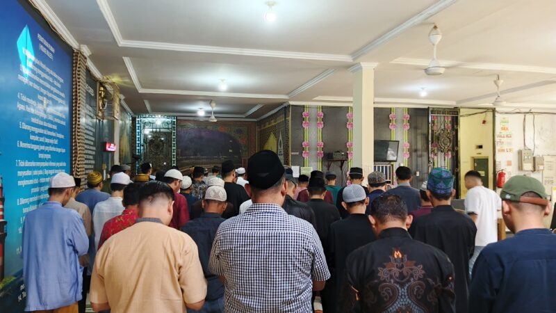 LRPPN-BI Laksankan Salat Jumat bersama Residen di Musholah Ruang Primary House Vip di Lantai 2