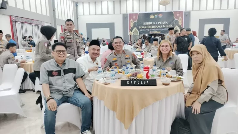 Kapoldasu Irjen Pol Whisnu Gelar Buka Puasa Bersama Organisasi Pers, Ini Pesannya