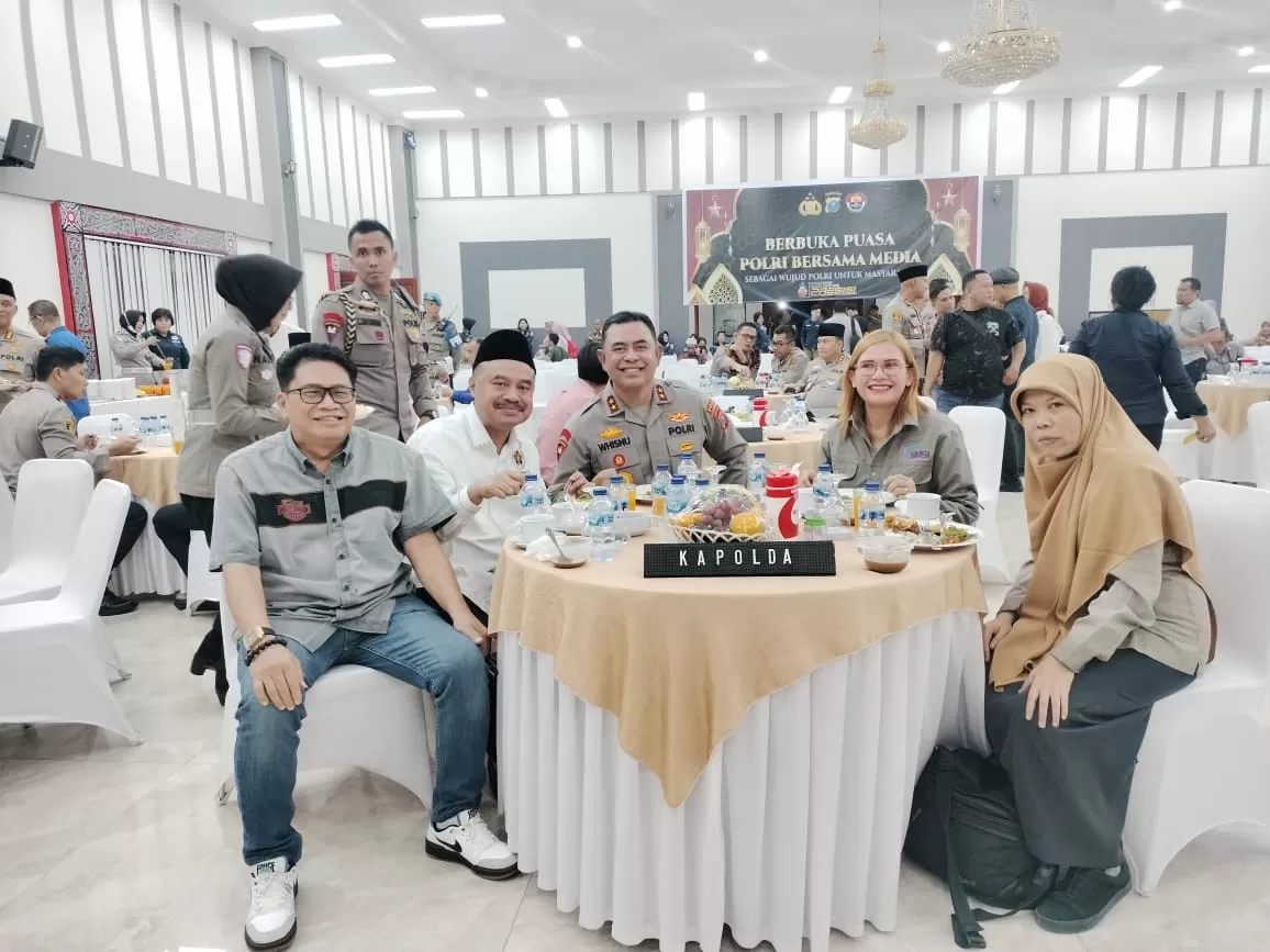 Kapoldasu Irjen Pol Whisnu Gelar Buka Puasa Bersama Organisasi Pers, Ini Pesannya