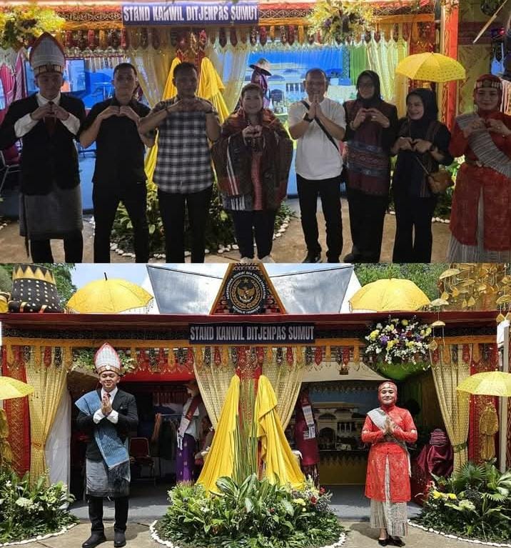 Antusias Luar Biasa, Stan Kanwil Ditjenpas Sumut Hari Kedua Tetap Ramai dikegiatan IPPAFest 2025