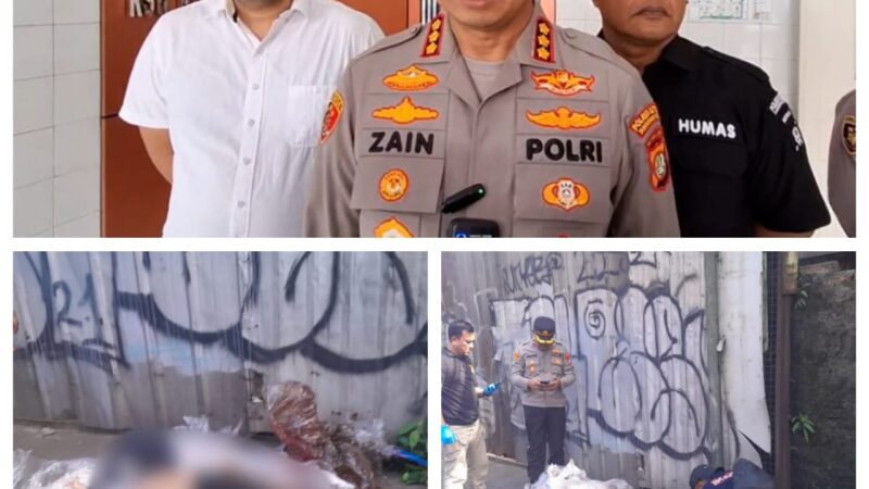 Hasil Autopsi Jasad Pria Tanpa Identitas Didalam Karung di Jalan Daan Mogot, Diduga Dibunuh