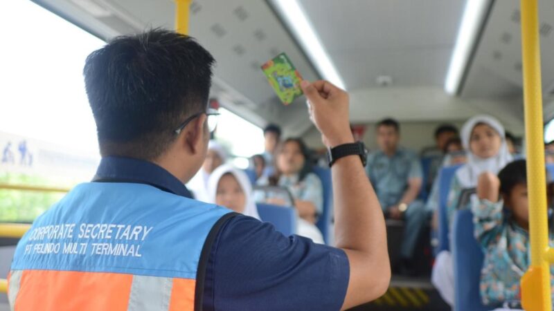 Pelindo Multi Terminal Edukasi Transportasi Ramah Lingkungan ke Siswa SD