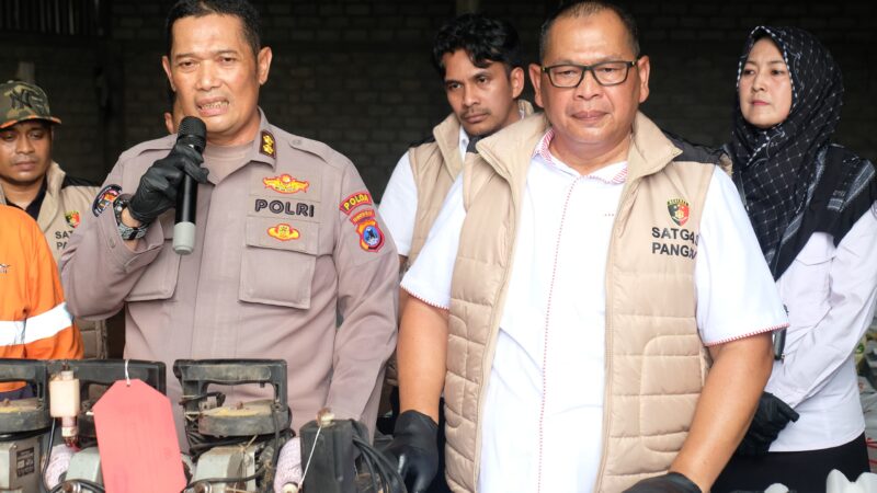 Ditreskrimsus Polda Kalsel Ungkap Kasus Pupuk Ilegal di Banjarbaru