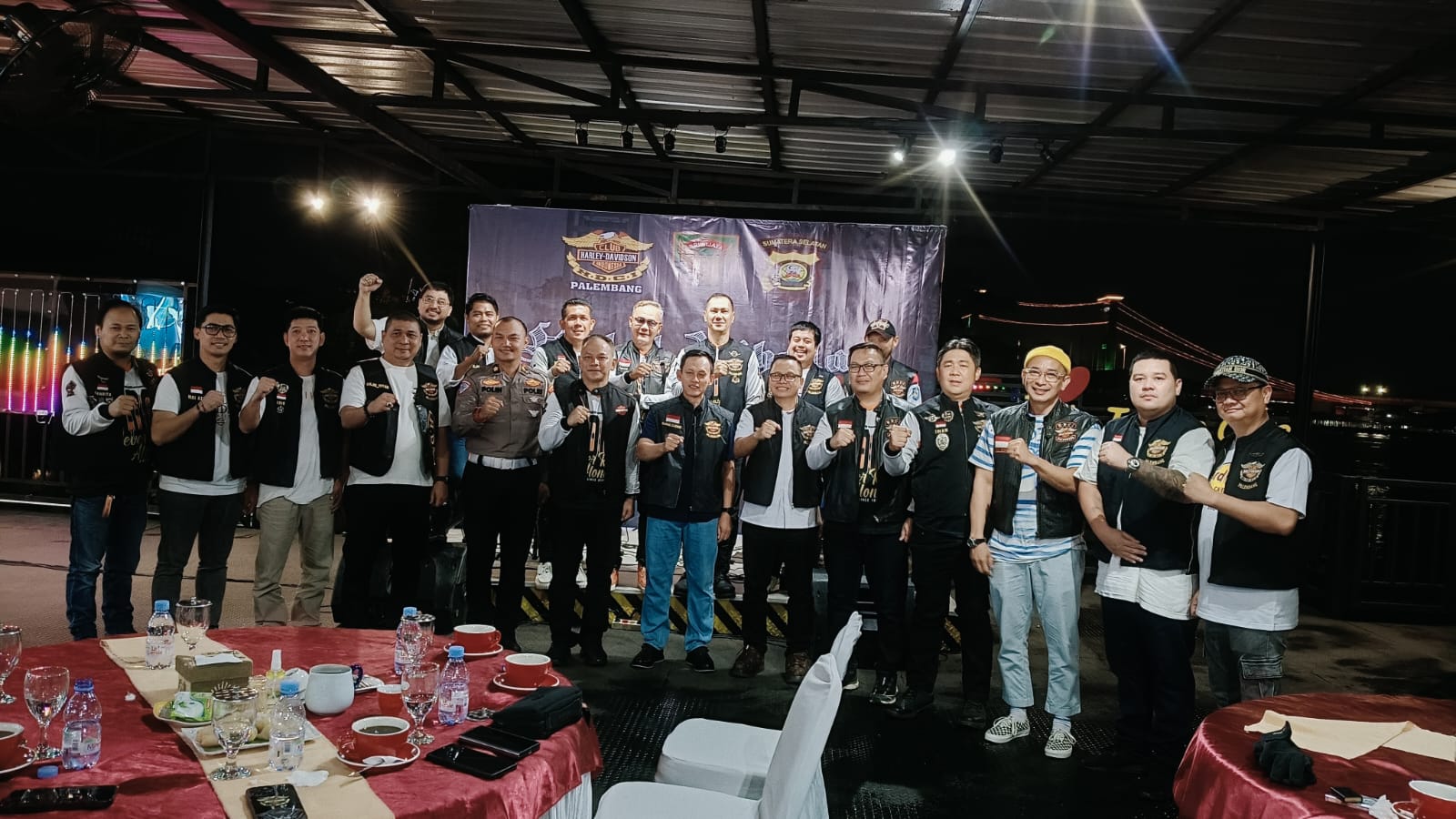 Halal Bihalal, Pangdam dan Dirlantas Jadi Saksi Eratnya Persaudaraan Keluarga Besar HDCI Palembang