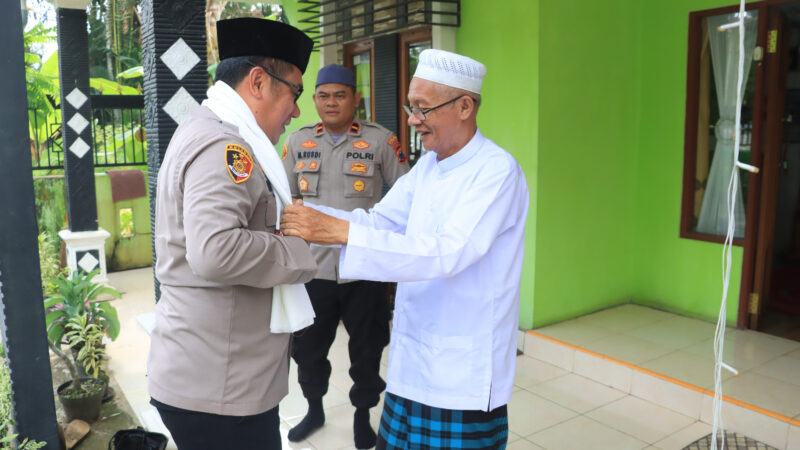 Silaturahmi Kapolres HSU dengan Tokoh Agama di Kabupaten Hulu Sungai Utara