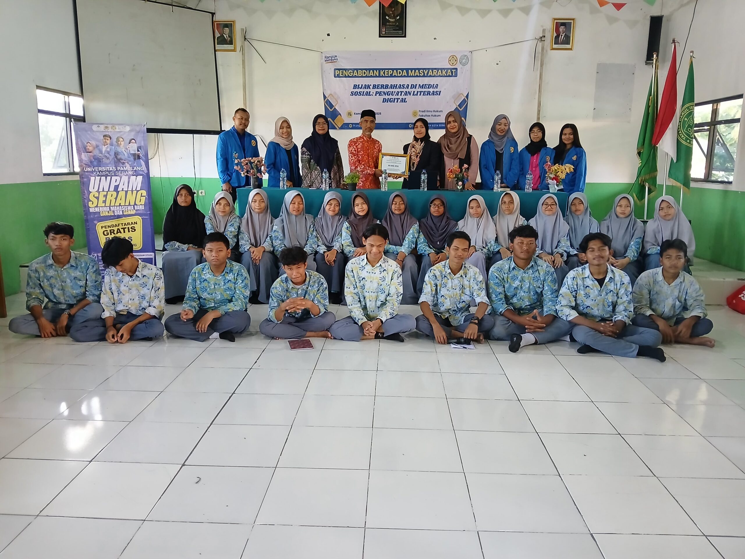 Universitas Pamulang Gelar PKM Di MA Darul Irfan Kota Serang