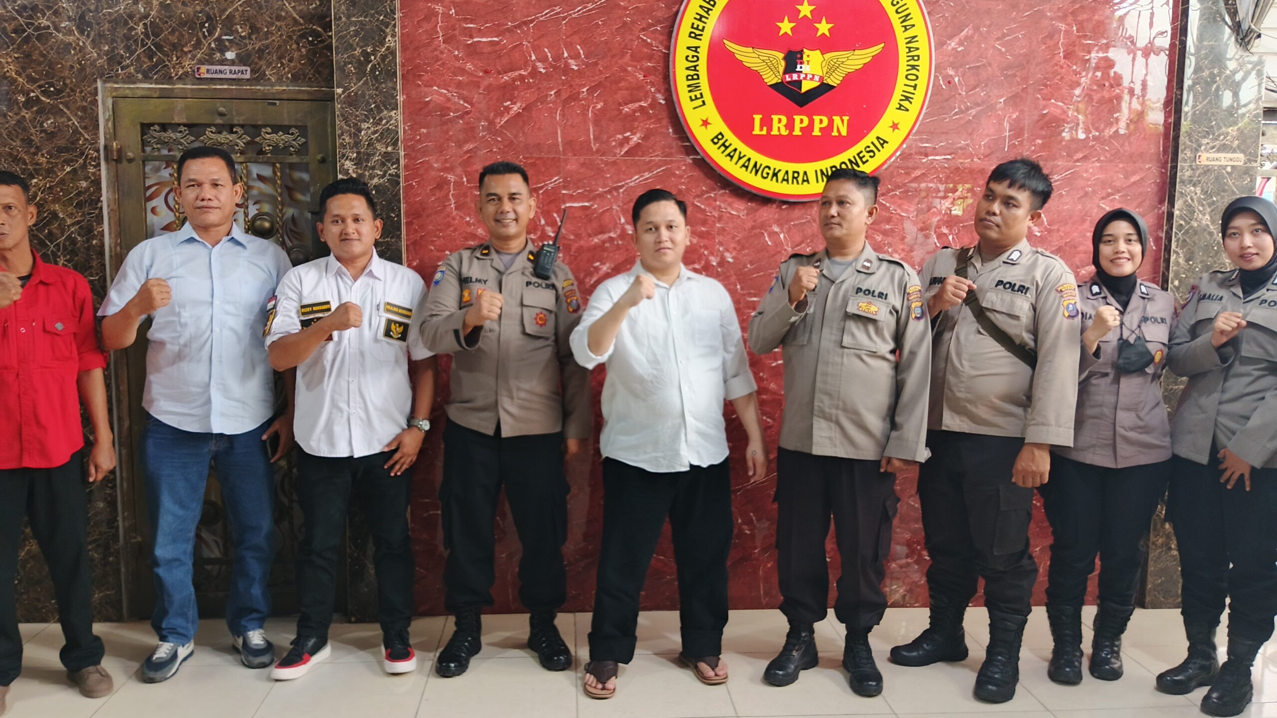 Sat Binmas Polrestabes Medan Laksanakan Giat Sambang ke LRPPN-BI Medan Helvetia