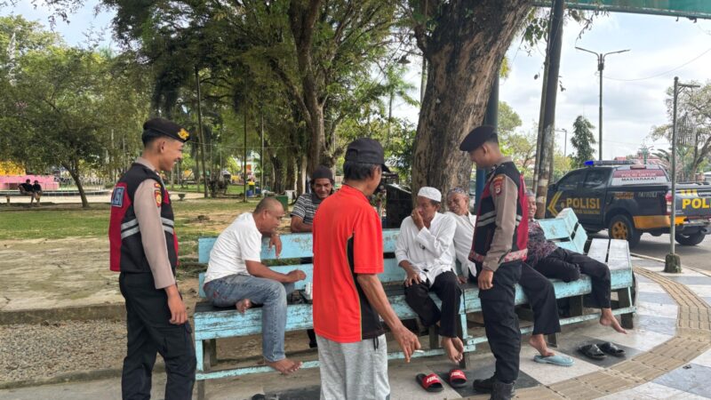 Sat Samapta Polres Hulu Sungai Utara Laksanakan Patroli Bailang untuk Ciptakan Kamtibmas yang Kondusif