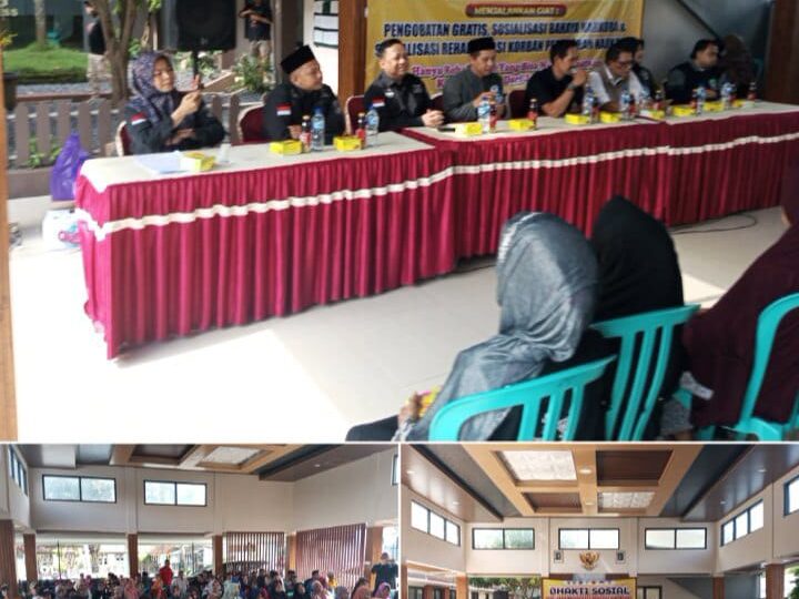 IPWL LRPPN-BI Banyuwangi Gelar Baksos Kesehatan Pengobatan Gratis,Bagi Warga Desa Grogol 