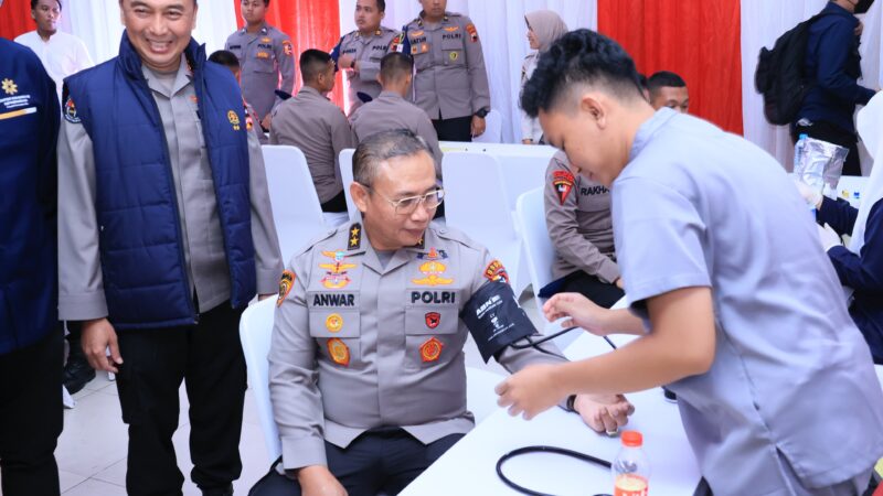 Rakernis Humas Polri 2025 Dibuka Dengan Bakti Sosial dan Bakti Kesehatan Akpol di Semarang