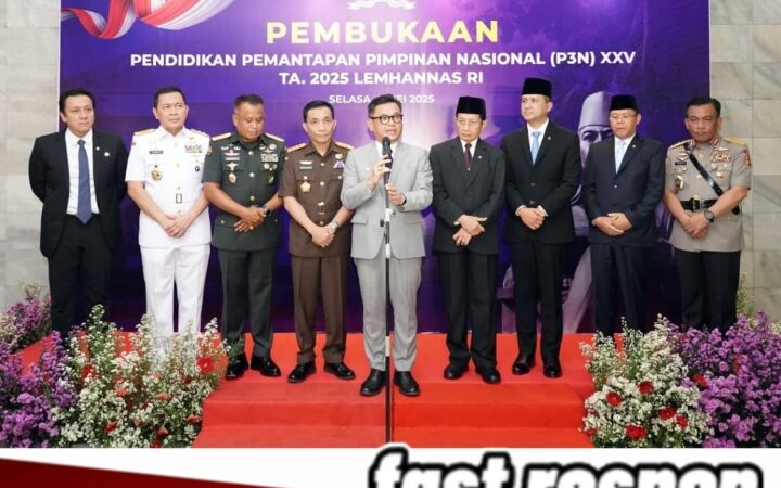 Gubernur Lemhannas RI Tekankan Peserta P3N 25 Miliki Empat Karakter Utama Kepemimpinan Nasional