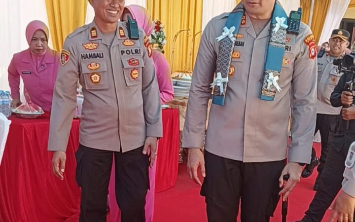 Kunjungan kerja dan Tatap Muka Kapolres Gowa AKBP Muhammad Aldy Sulaiman, S.I.K, MSi, Ke Polsek Somba Opu.
