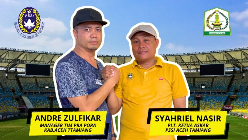Andre Zulfikar Resmi Diangkat Sebagai Manager Sepakbola Pra Pora Aceh Tamiang