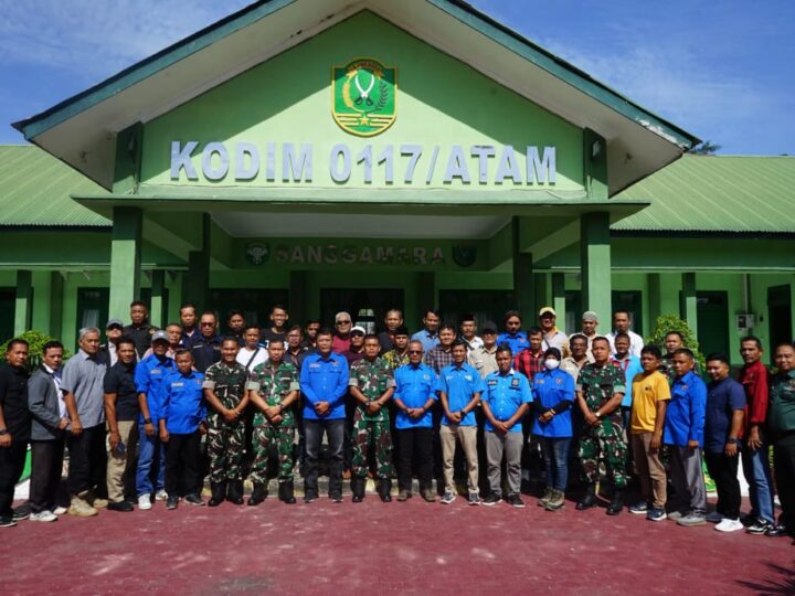 Gelar Coffee Morning Bersama Insan Pers, Dandim 0117: Sinergitas TNI dan Media Sangat Penting