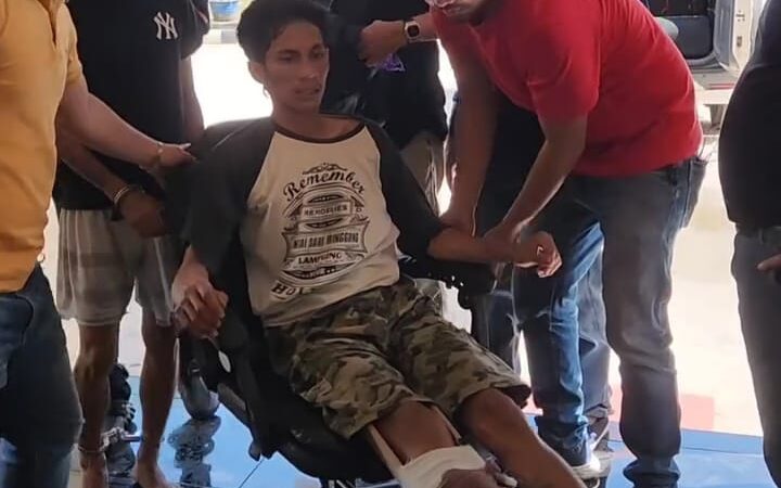 Begal Ojol di Kenten City Tertangkap, Satu Pelaku Terpaksa di Lumpuhkan Karena Melawan Petugas 