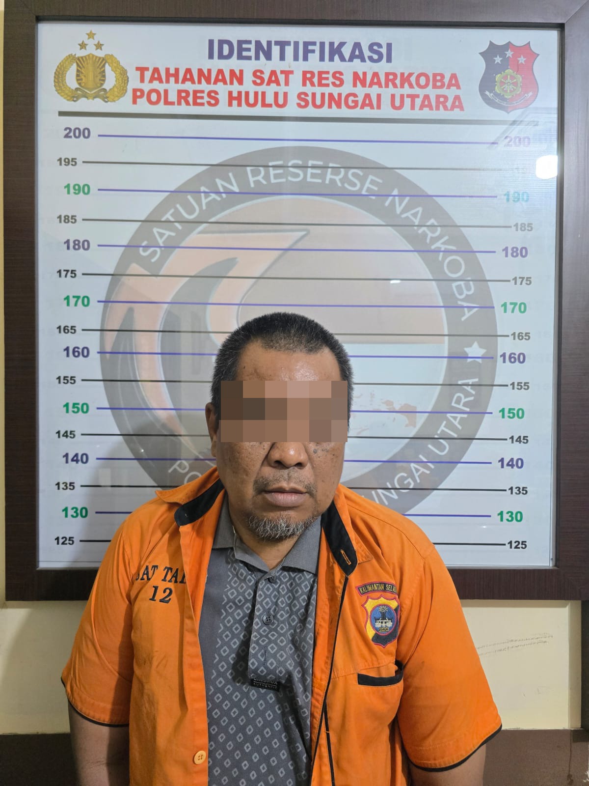 Satresnarkoba Polres HSU Tangkap Seorang Pria,Beserta Barang Bukti Sabu 4,80 Gram