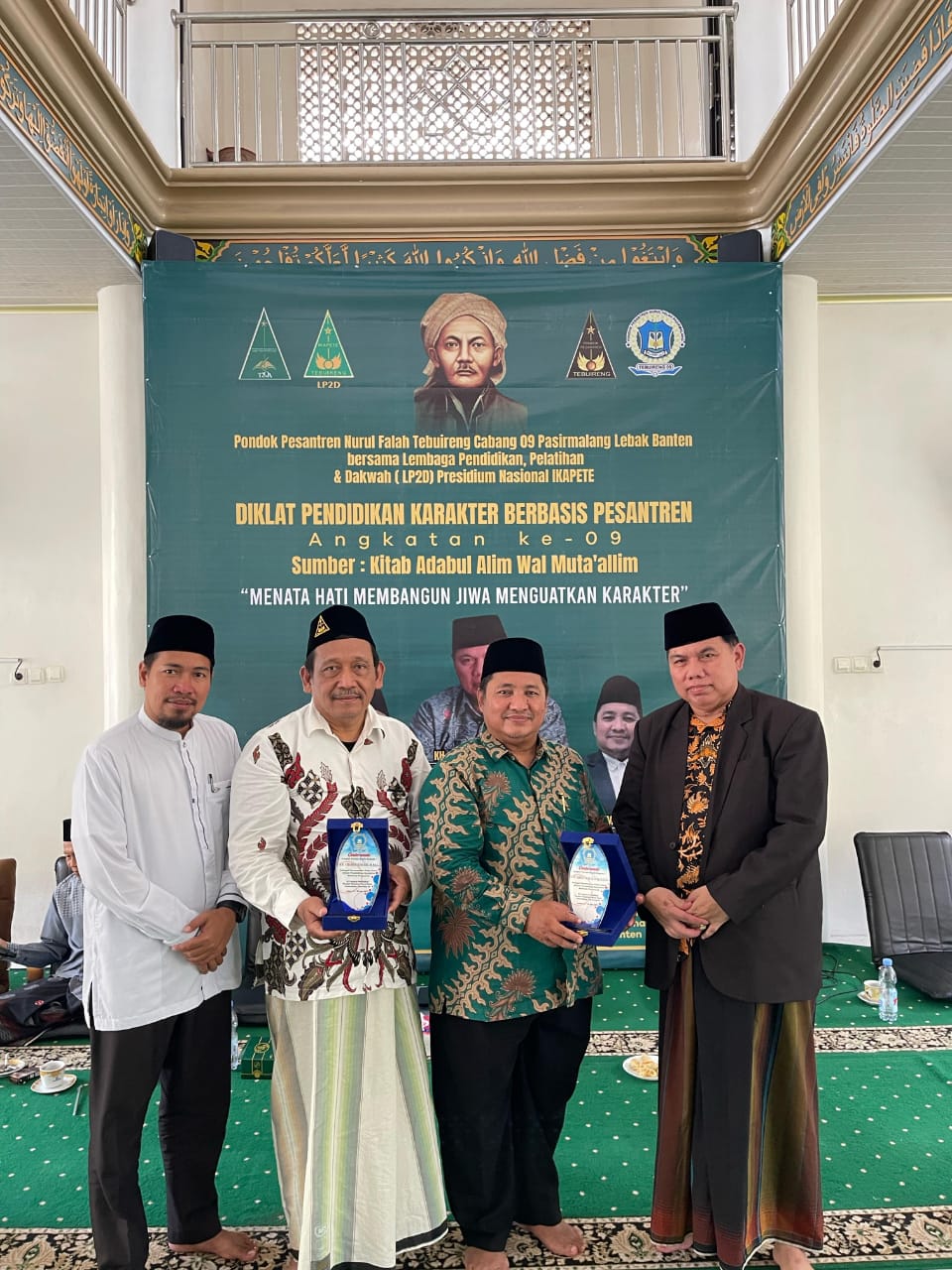 Diklat Karakter Berbasis Pesantren Angkatan ke-9,Tegaskan Pentingnya Etika Guru dan Murid
