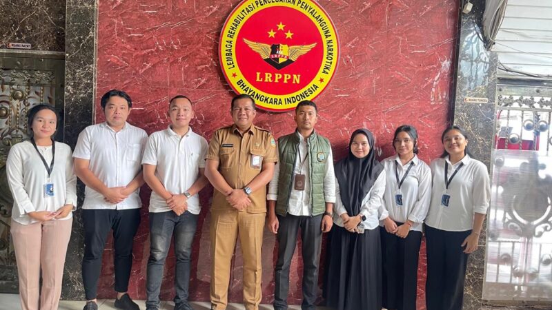 Kesbangpol Provsu,Kunjungan ke Lembaga Rehabilitasi Pencegahan Penyalahgunaan Narkoba Bhayangkara Indonesia ( LRPPN-BI )