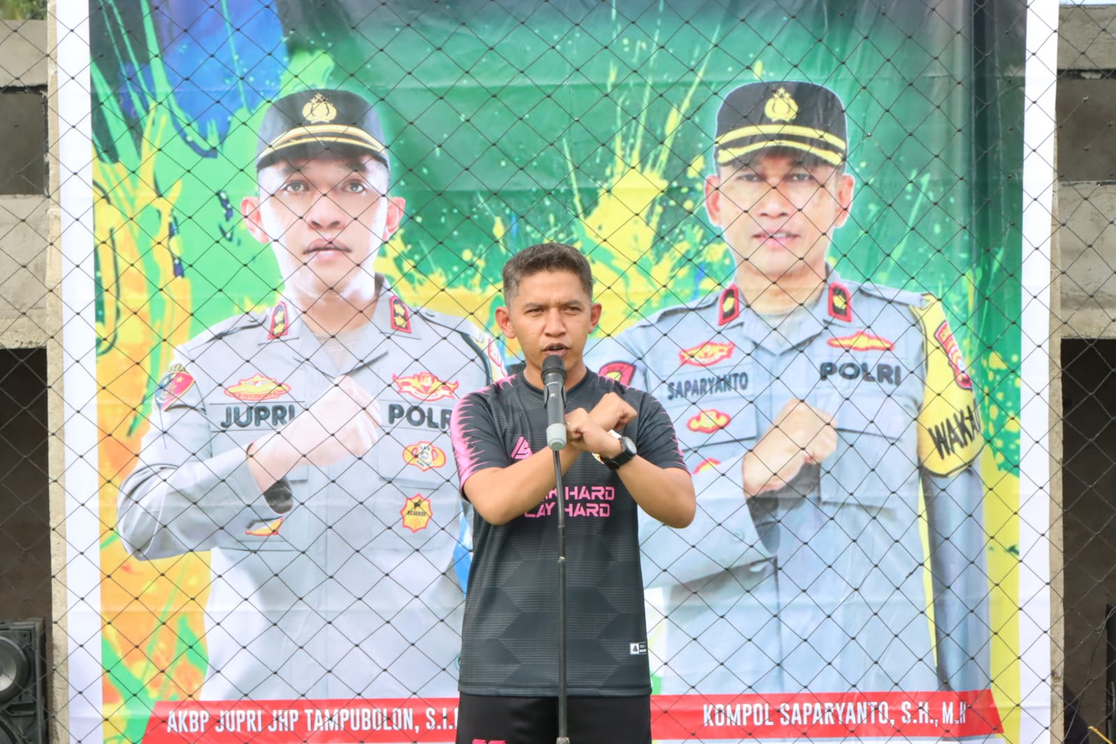 Kapolres Hulu Sungai Tengah : “Olahraga Yes!,Narkoba No!”