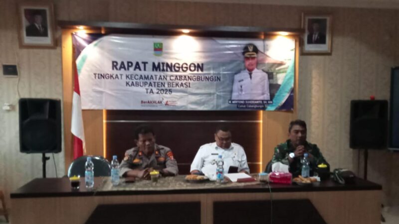 Pemkab Bekasi Bahas Jam Malam Pelajar di Cabangbungin,Guna  Mendorong Disiplin dan Karakter Positif Para Pelajar  di Bekasi 