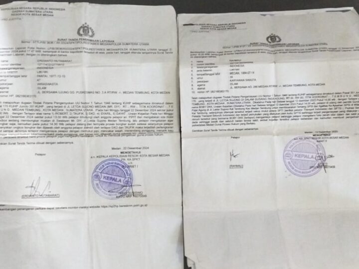 7 Bulan Laporan Pengeroyokan Ngedap di Polsek Medan Tembung, Terlapor Eko Cs Masih Bebas Berkeliaran 
