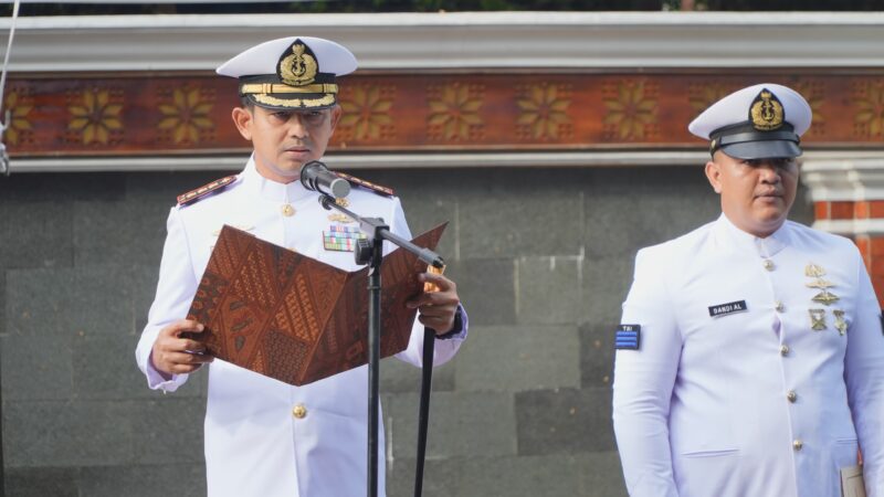 Komandan Lanal Palembang Pimpin Upacara Peringatan Hari Lahir Pancasila Tahun 2025