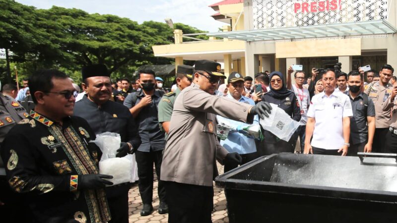 Gubernur Apresiasi Kapolda Aceh atas Kontribusinya Menjaga Serambi Mekkah dari Ancaman Narkoba