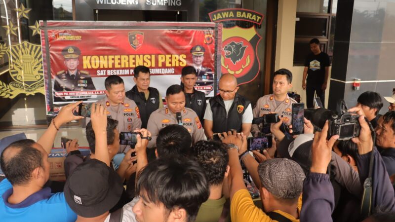 Polisi Tahan Preman Sumedang Berkedok Ormas Yang Meresahkan