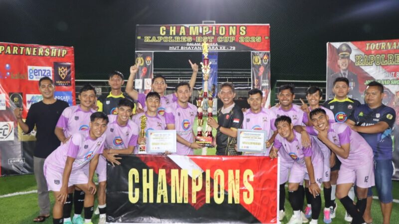 Soccer Kapolres HST CUP 2025, Meriahkan HUT Bhayangkara ke-79