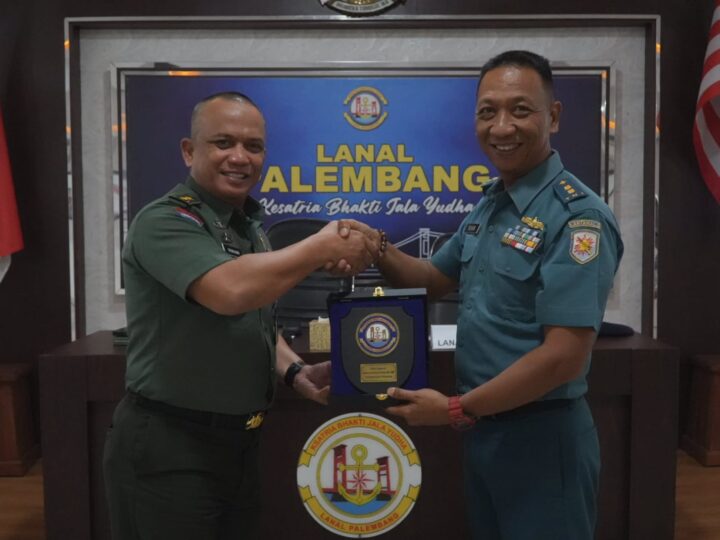LANAL Palembang Menerima Kunjungan Tim Puldata Staf Ahli Panglima TNI