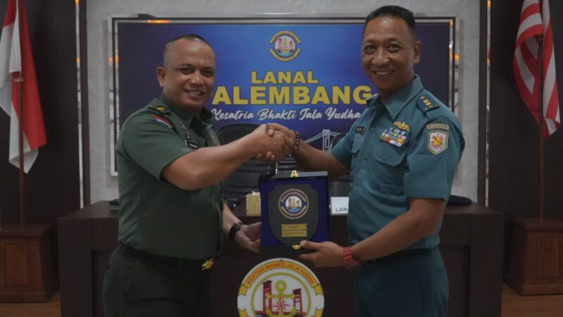 LANAL Palembang Menerima Kunjungan Tim Puldata Staf Ahli Panglima TNI