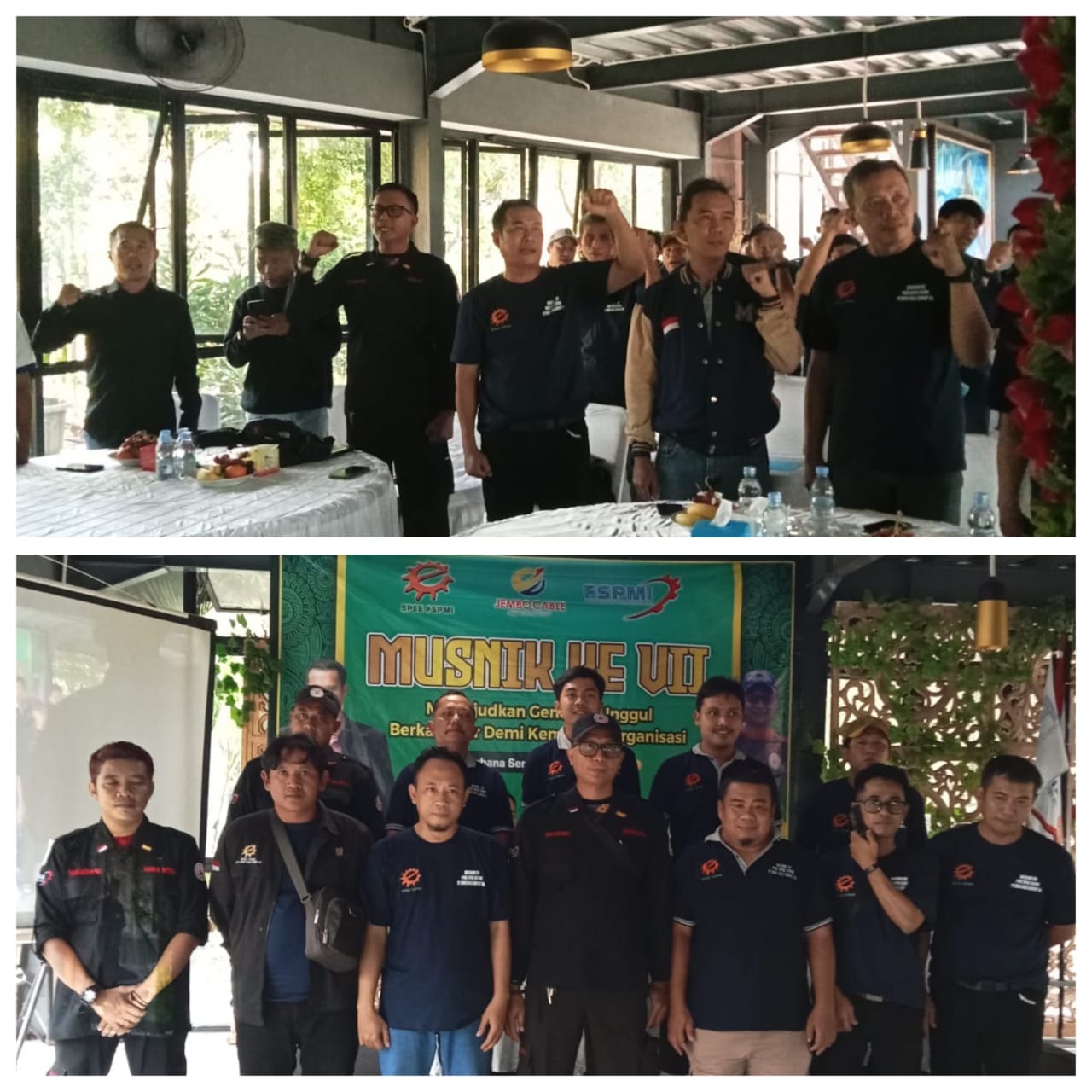 Pelantikan Ketua dan Pengurus PUK FSPMI PT JEMBO CABLE COMPANY,Tbk Masa Bakti 2025 – 2029