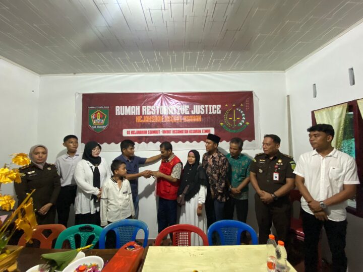 Gara – Gara Anak Usil, Orang Tua Jadi Korban Penganiayaan, Kejati Sumut Selesaikan Perkaranya Dengan Humanis